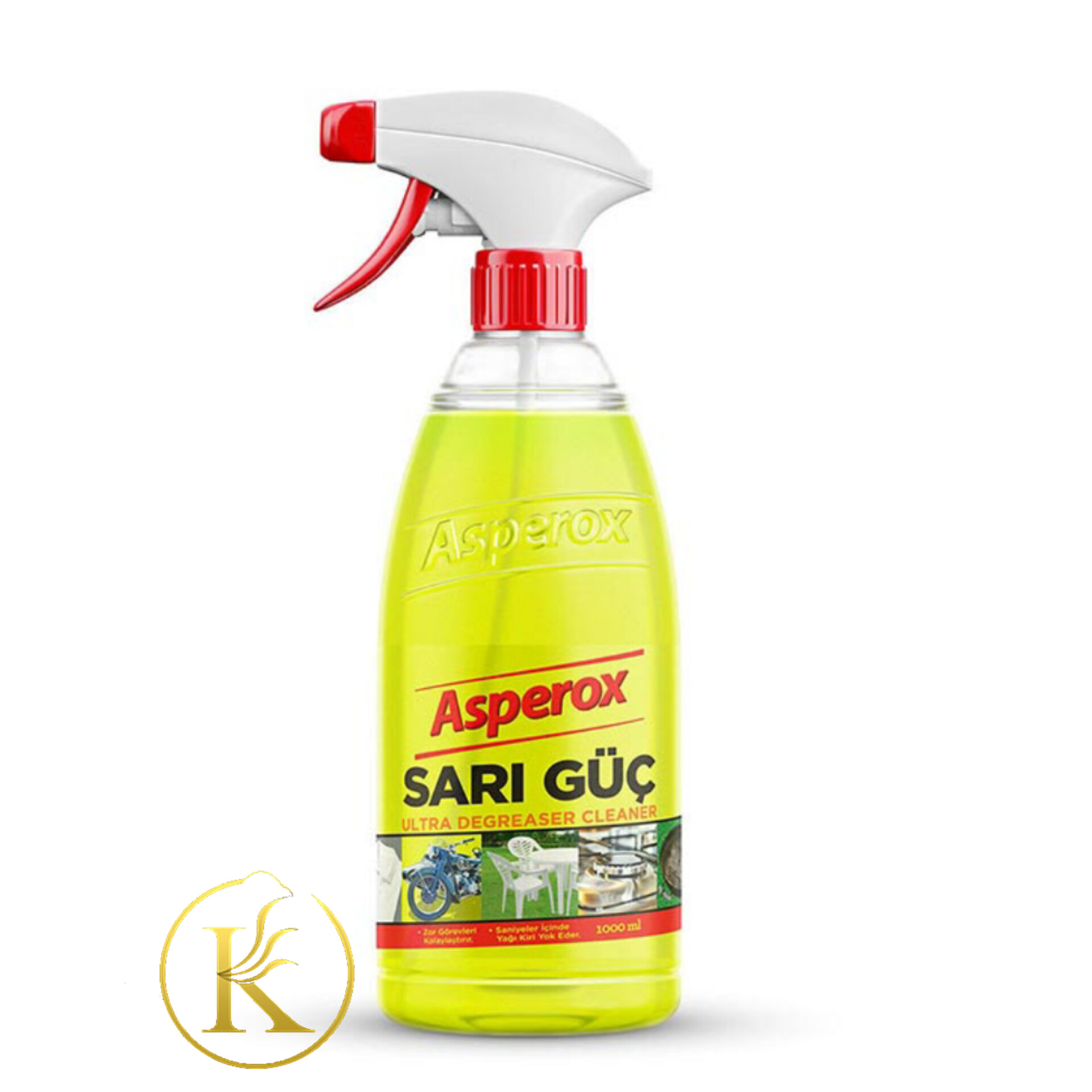 اسپری پاک کننده چربی آسپروکس ساری گوچ یک لیتر asperox sari guc