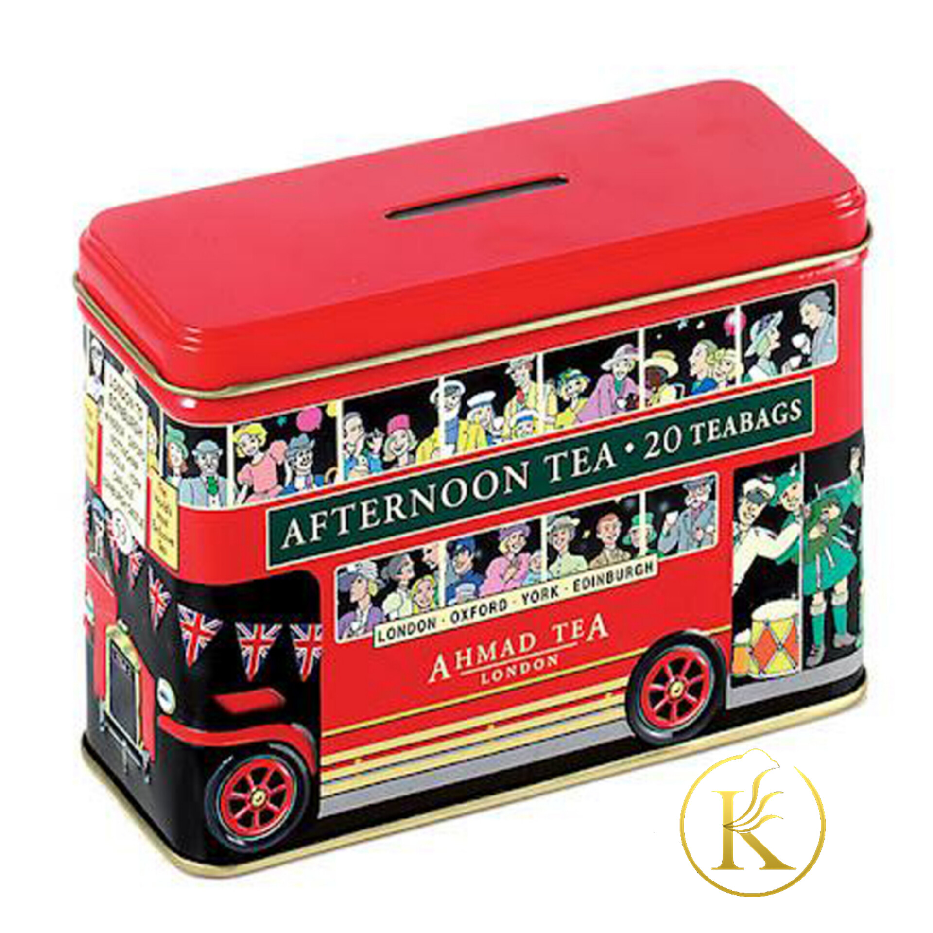 چای کیسه ای احمد مدل اتوبوسی ahmad tea