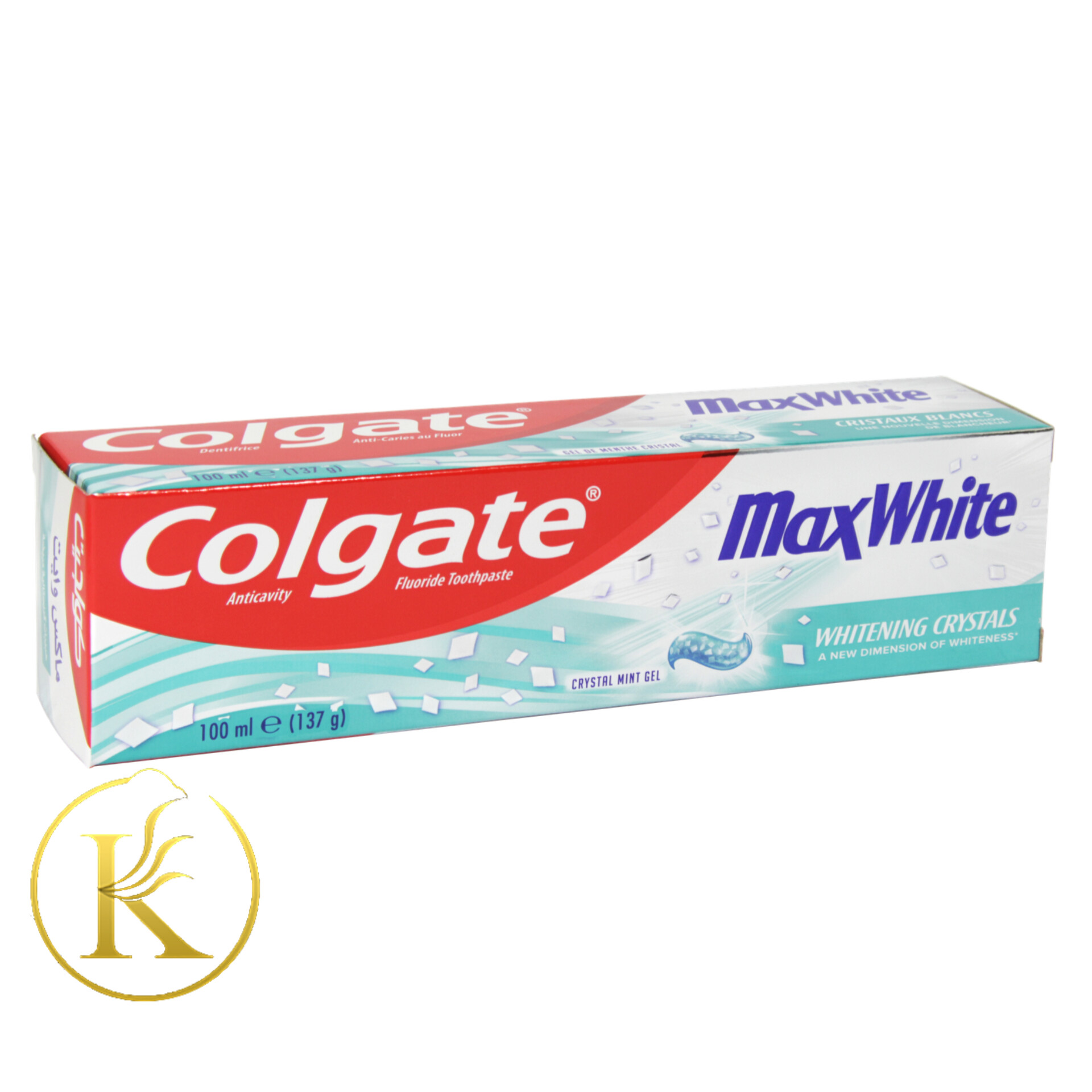 خمیر دندان کلگیت مدل سفید کننده  (100 میل) Colgate Max White
