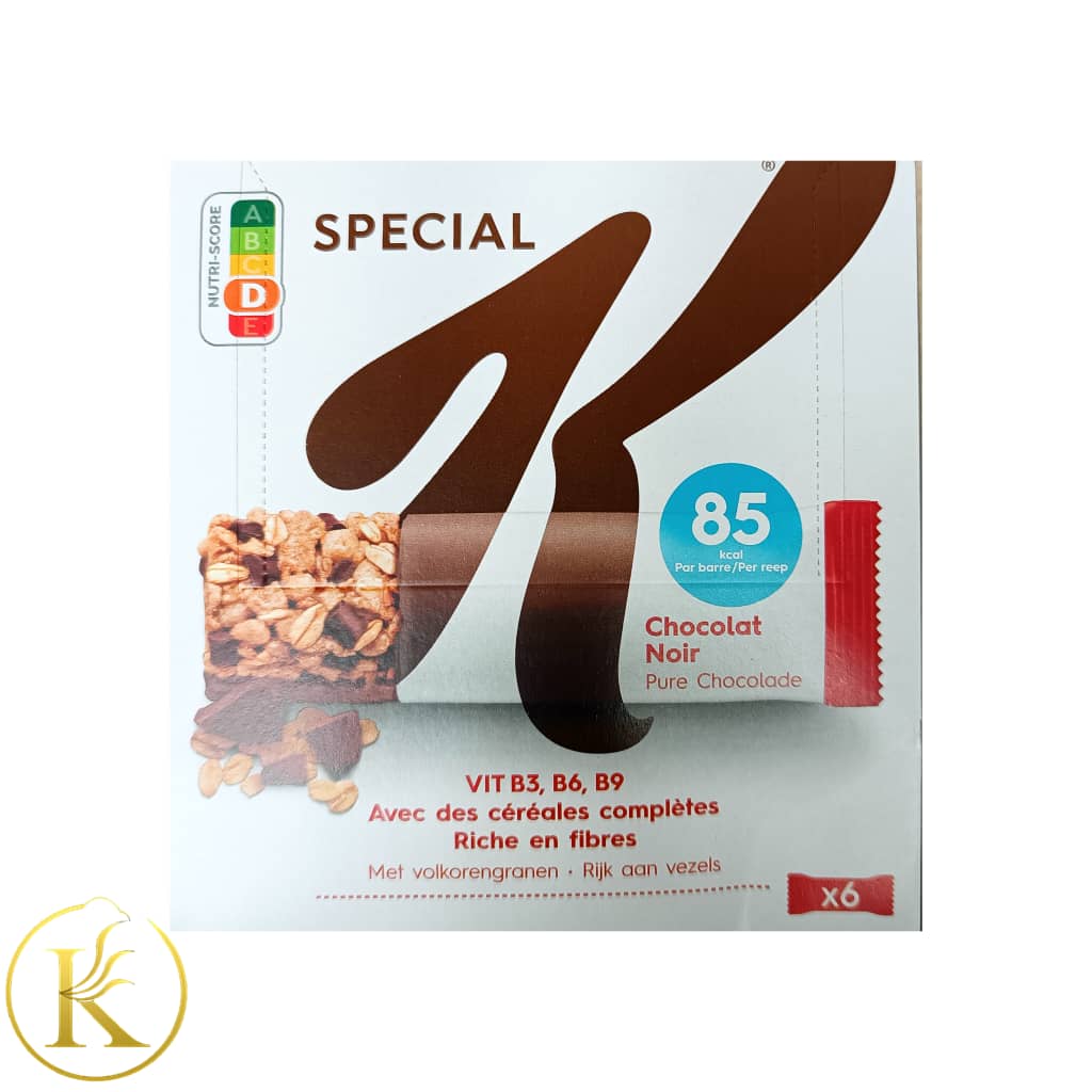 ویتامین بار کی اسپشیال با طعم شکلات بسته ی ۶ عددی k special