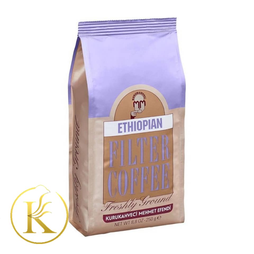 قهوه فیلتری اتیوپی مهمت افندی 250 گرم mehmet efendi