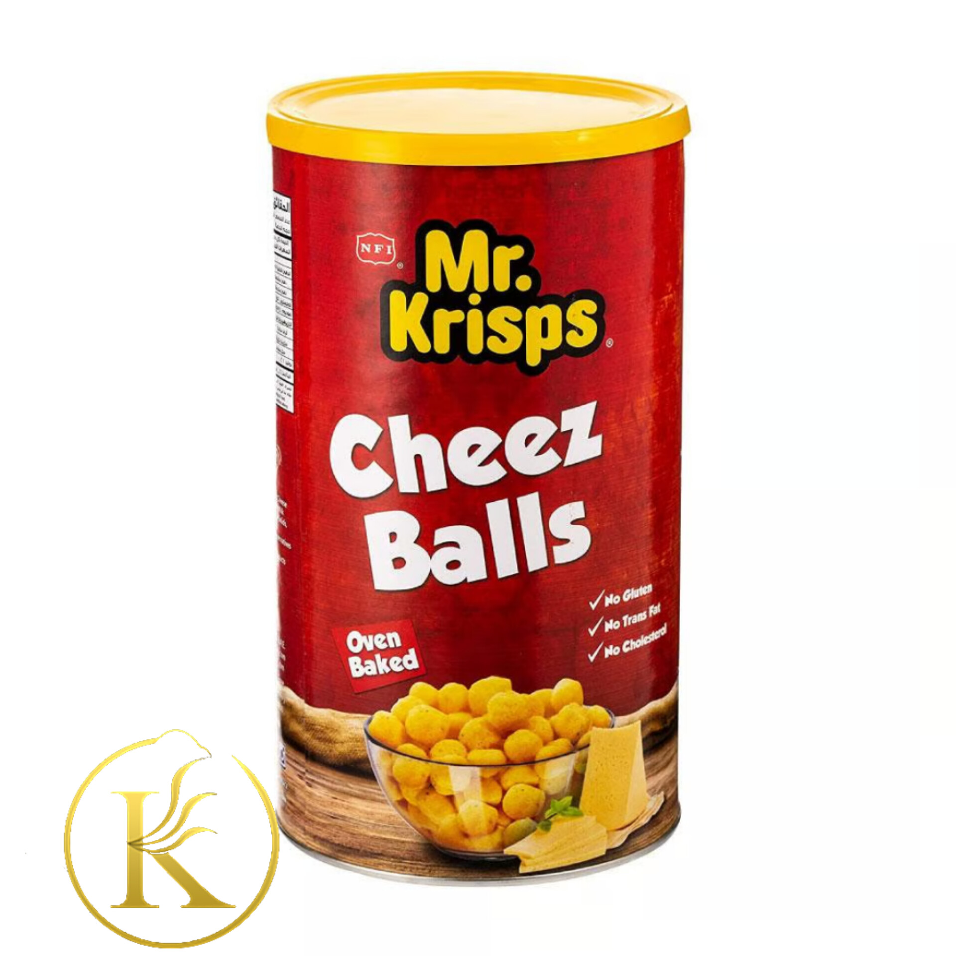 پفک توپی پنیری مستر کریسپس 80 گرم Mr.Krisps