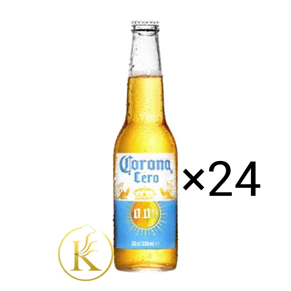 نوشیدنی آبجو بدون الکل کرونا شیشه ای باکس ۲۴ عددی 330 میل Corona