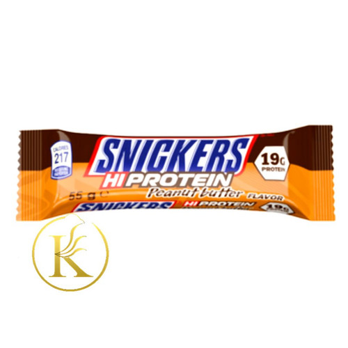 پروتئین بار شکلات و کره بادام زمینی اسنیکرز (۵۷ گرم) snickers