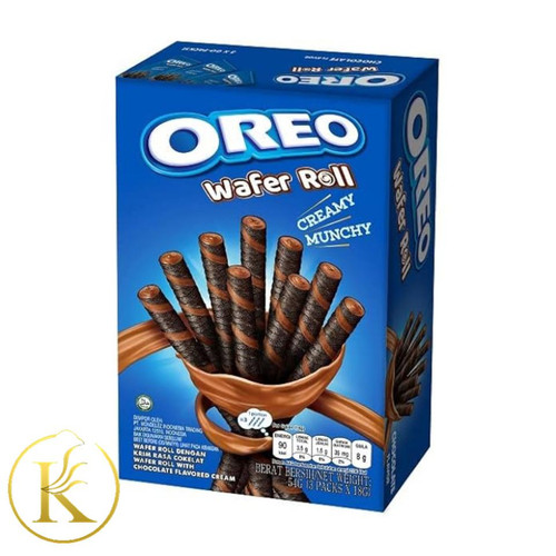 ویفر رولی اورئو با مغز شکلات (54 گرم ) oreo wafer roll