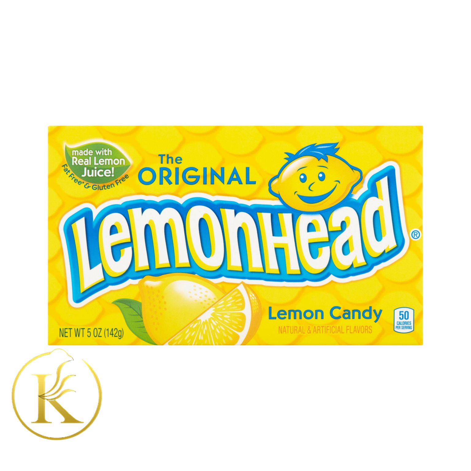 آبنبات ترش لیمویی لمون هد (۱۴۲ گرم) lemon head