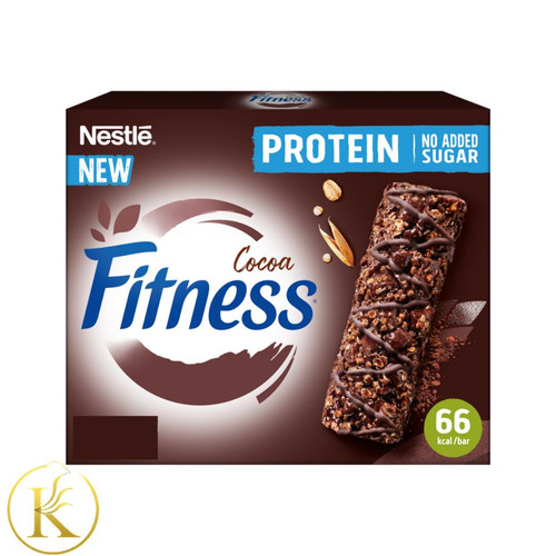 پروتئین بار رژیمی برند نستله سری فیتنس با طعم شکلات و پروتئین بیشتر باکس 16 عددی fitness nestle