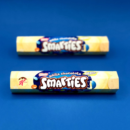 اسمارتیز شکلات سفید نستله (۱۲۰ گرم) Nestle Smarties white chocolate