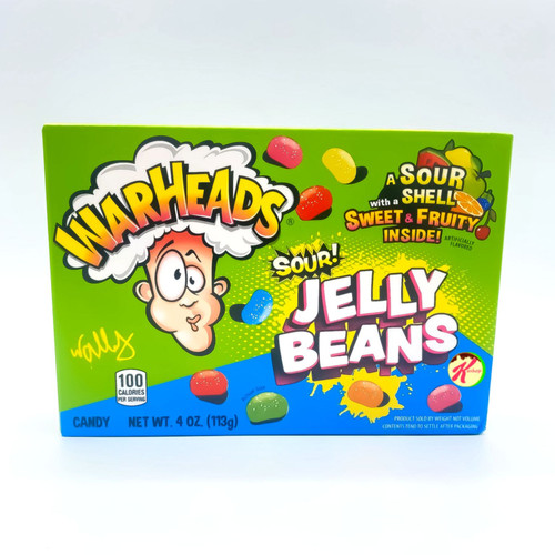 جیلی بیلی ترش و شیرین وارهدز با طعم میوه ای (۱۱۳ گرم) warheads