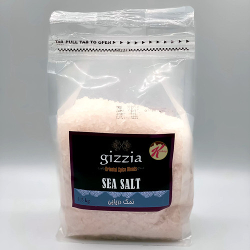 نمک دریا گیزیا (۱.۵ کیلو گرم) gizzia