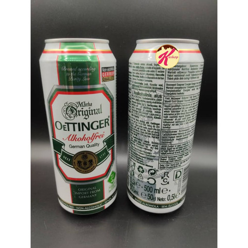 نوشیدنی آبجو بدون الکل اوتینگر کلاسیک (۵۰۰ میل) oettinger