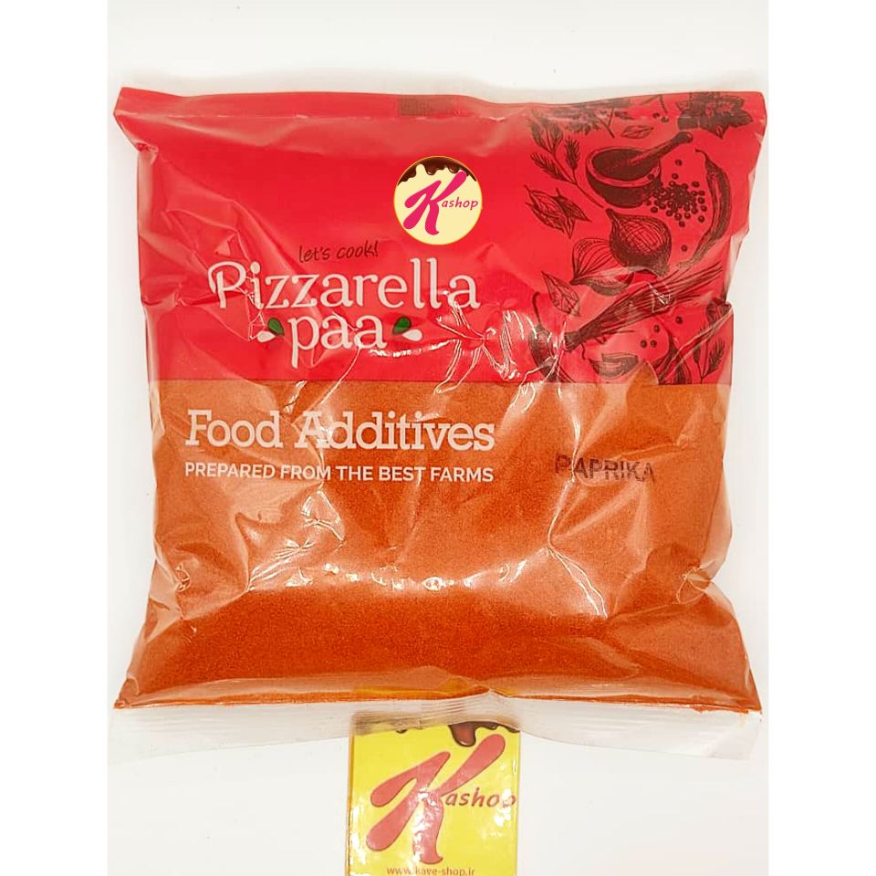 ادویه فلفل پاپریکا ساده پیزارلا (۴۰۰ گرم) pizzarella paa